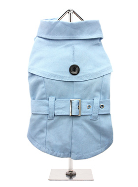 Powder Blue Trench Coat