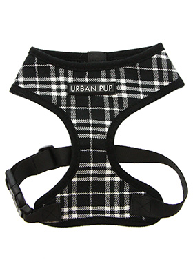 Black & White Tartan Harness