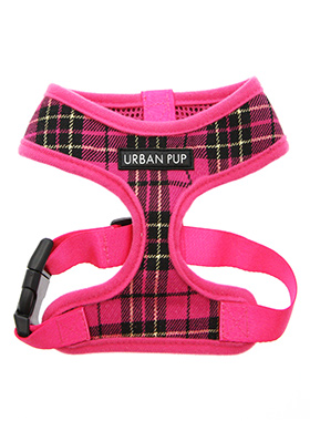Fuschia Pink Tartan Harness
