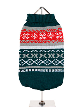 Green Fair Isle Vintage Sweater
