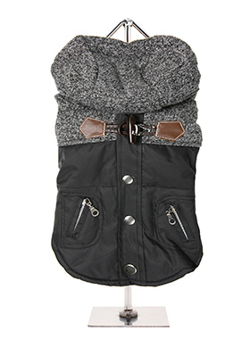 Cheviot Tweed Trimmed Parka