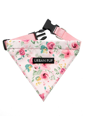 Pink Floral Cascade Bandana