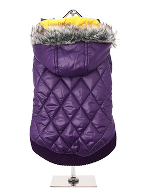 Thermo Purple Quilted Parka