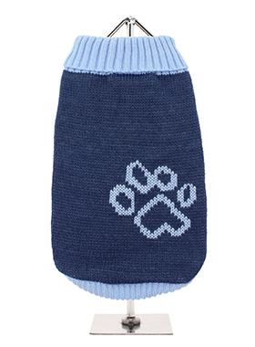 Blue Paw Sweater