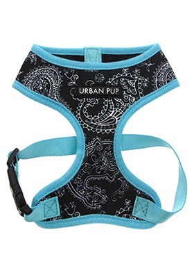 Black & Blue Paisley Harness