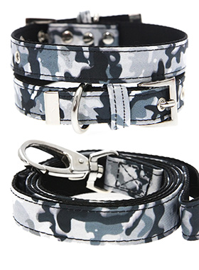 Urban Camouflage Collar & Lead Set