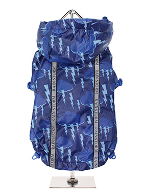 Storm Print Rainstorm Rain Coat