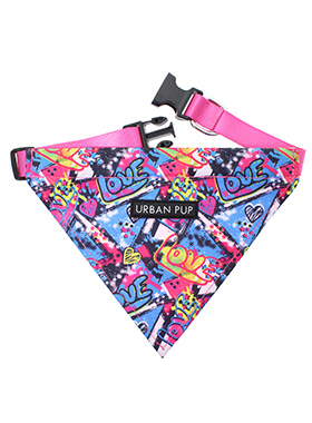Pink Graffiti Bandana