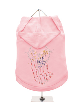 GlamourGlitz American Spirit Dog Hoodie