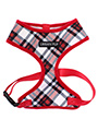 Red & White Plaid Harness
